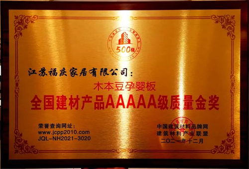 重磅 福慶家居榮獲三項(xiàng)行業(yè)大獎(jiǎng)